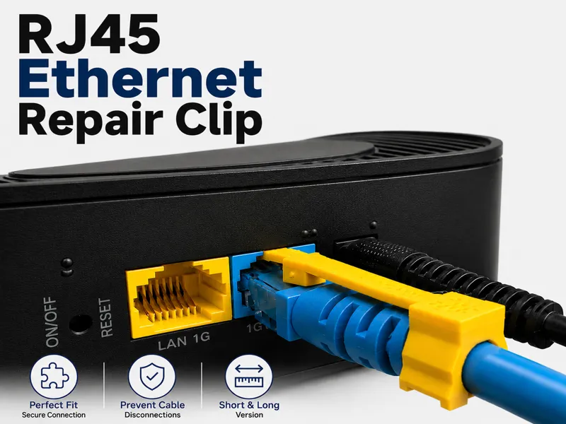 RJ45 Ethernet Repair Clip - Short and Long version