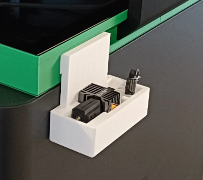 Nozzle tray for LED Riser Modular