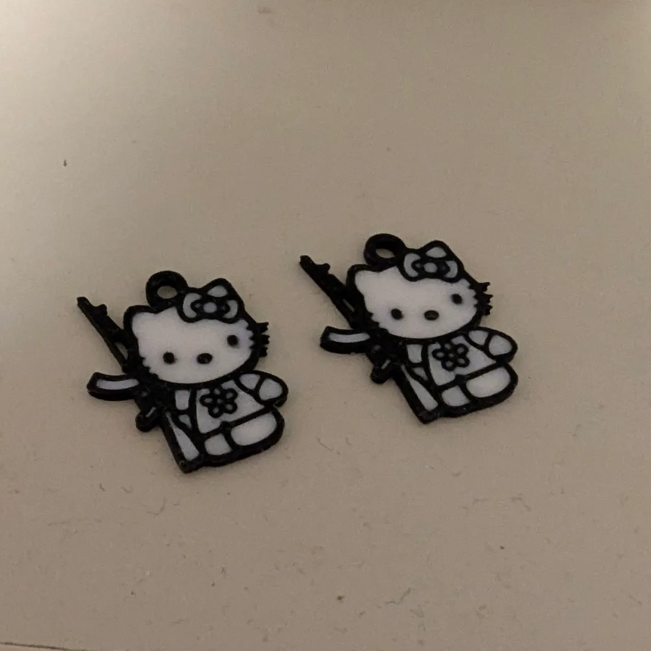 Kitty Earrings view 2