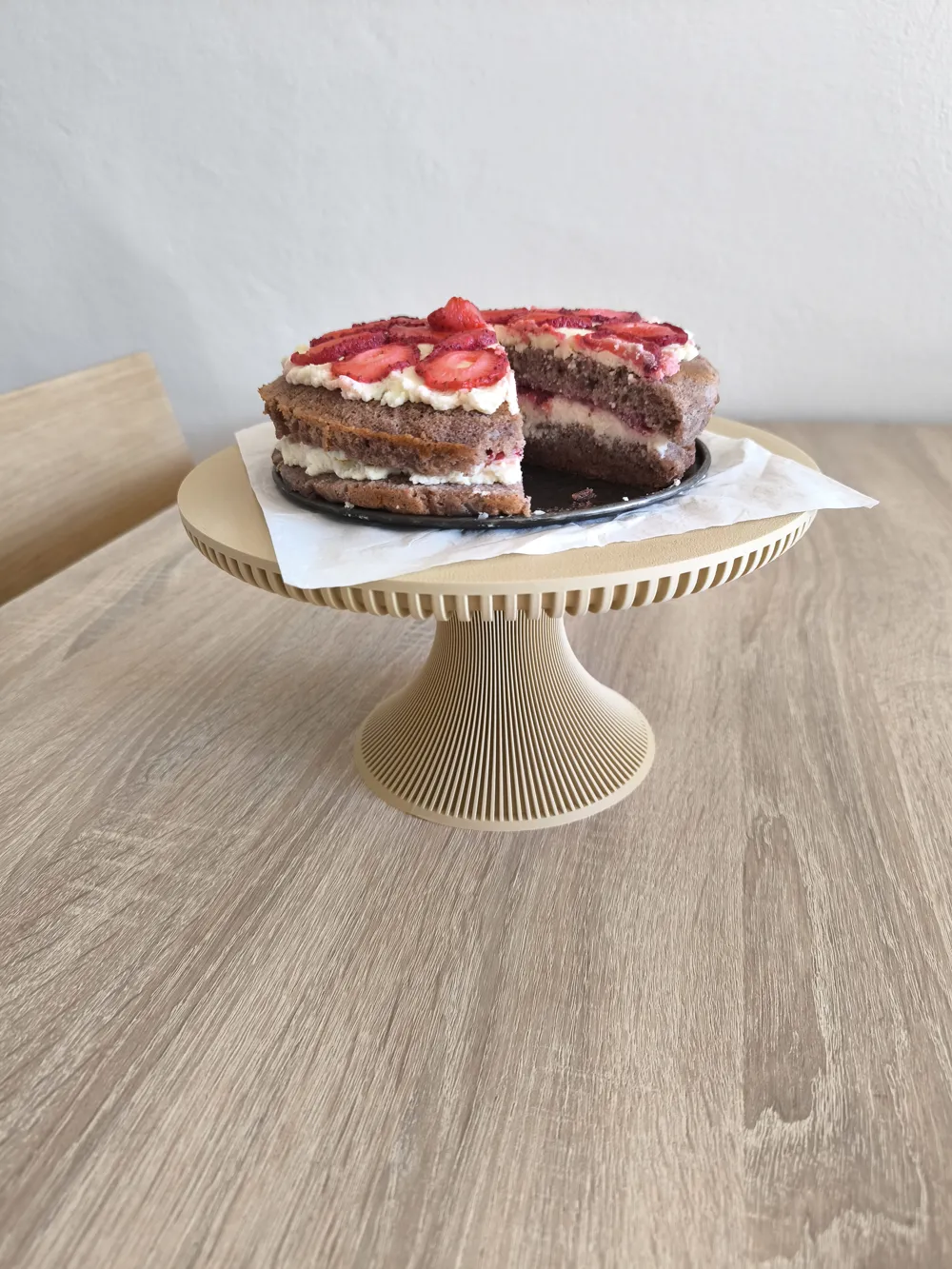 Japandi Cake Stand / Snacks Stand / Photo Stand - Free 3D Print Model ...