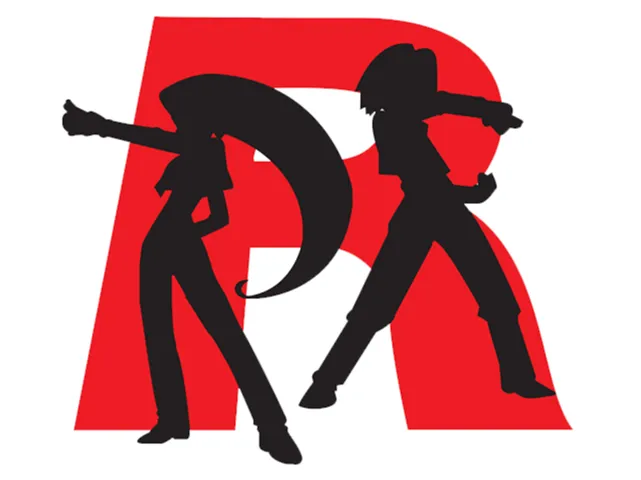 Simple Team Rocket Poster - 3 color Hueforge