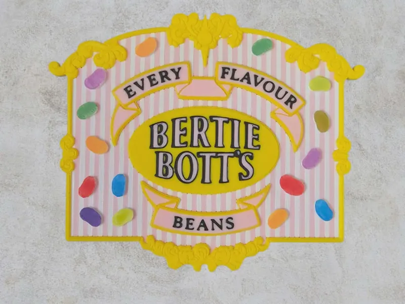 Harry Potter Bertie Botts sign