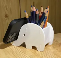 Éléphant support téléphone / porte-crayons — photo 2