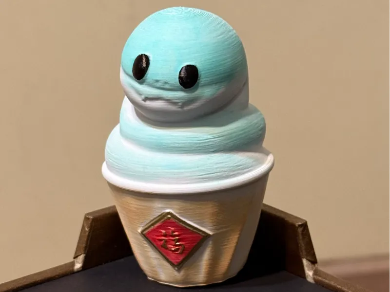 Snake Cupcake
