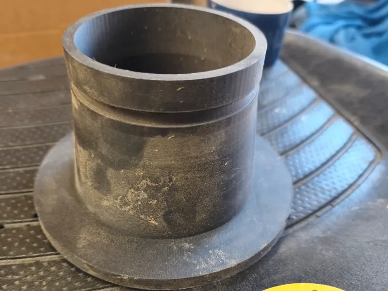 Magnetischer Verbinder für ein Absaugrohr 100mm Ø