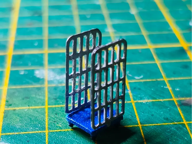 H0 1:87 scale Roll container