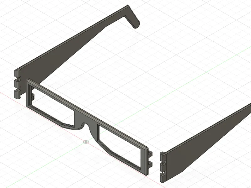 Children's play glasses