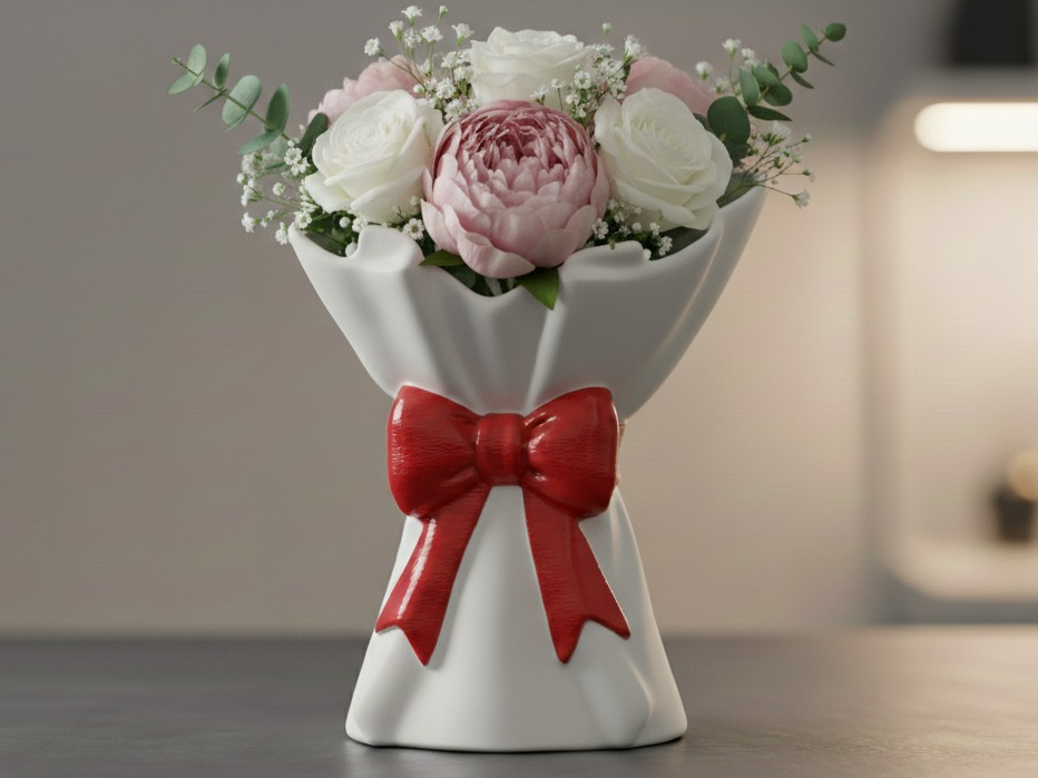 The "Forever Bouquet" Valentine's Vase