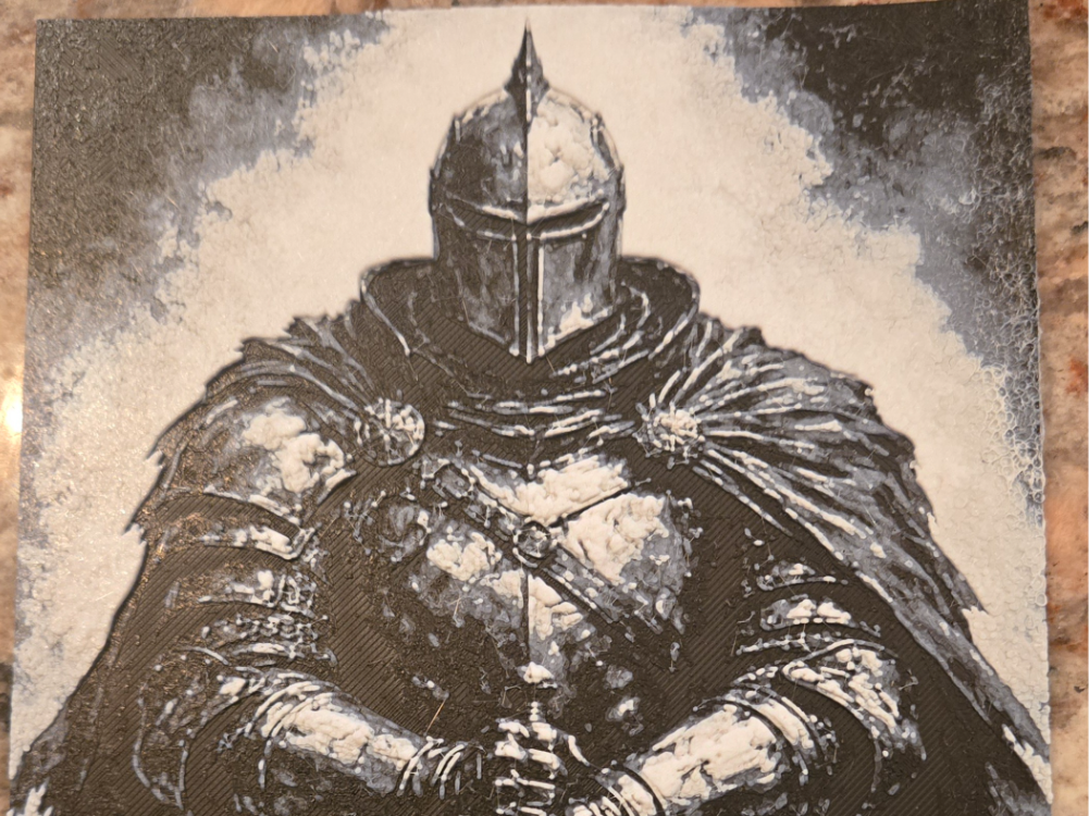 HueForge Knight