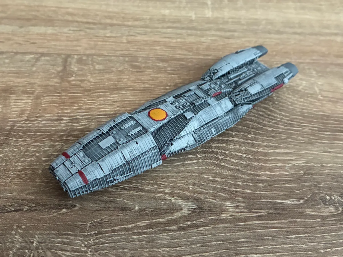 Jupiter-class (with retracted flight pods) - Free 3D Print Model ...