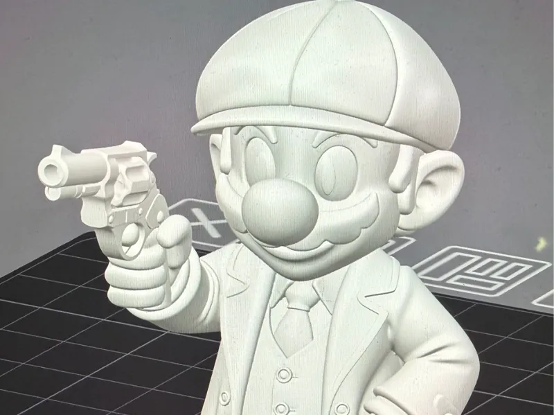 Peaky blinder Mario