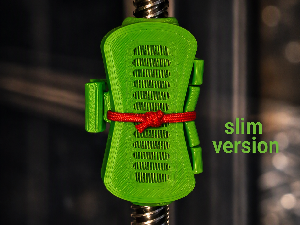 Threaded rod cleaner (slim version)