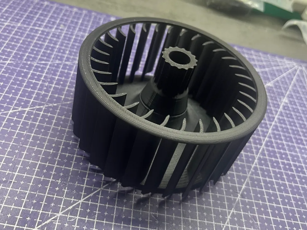 Beken MCDD8WH Dryer Turbine - Free 3D Print Model - MakerWorld
