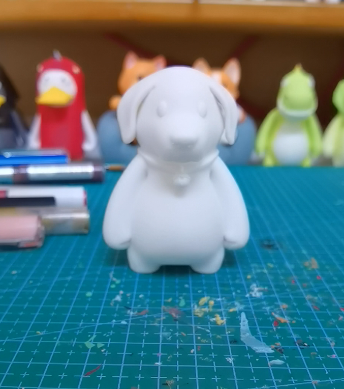Miniatura 1 do modelo 3D 猛兽派对24-毛毛（附解压上色视频）