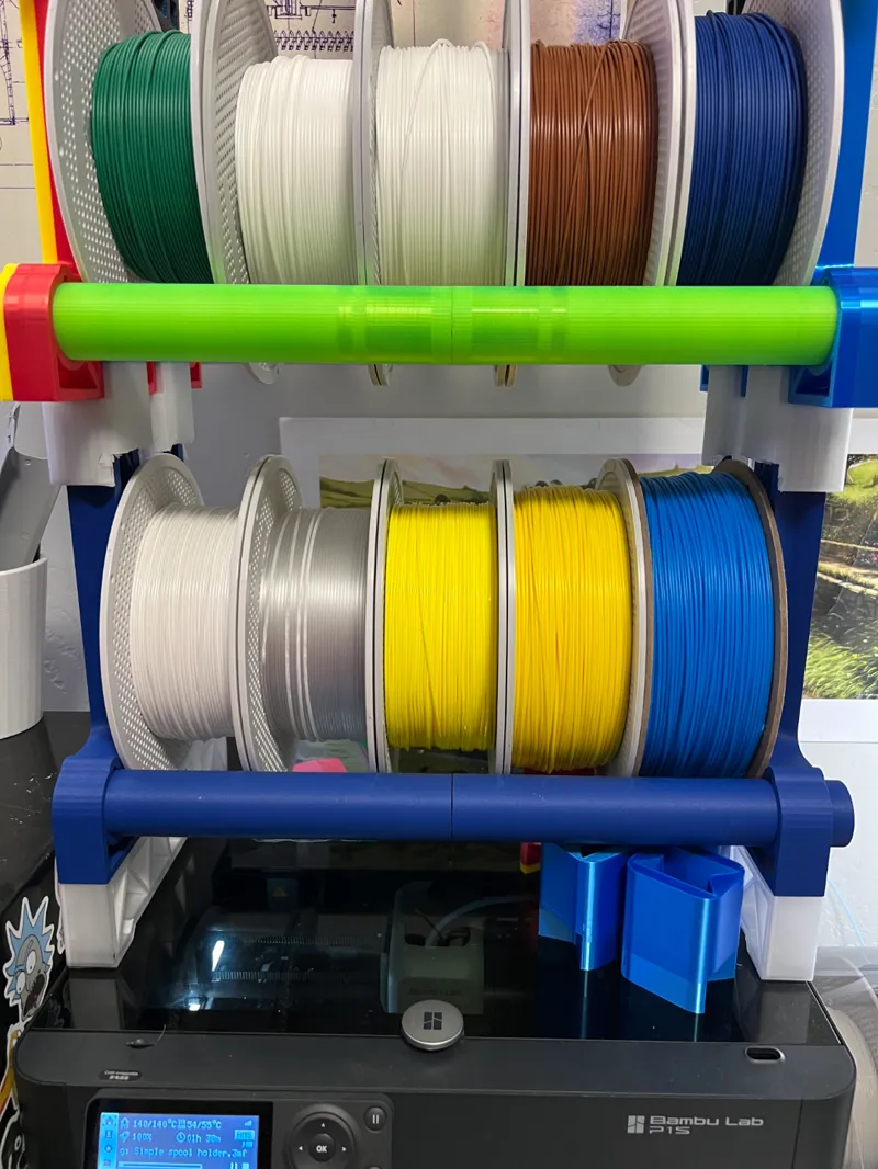 Rods for the Spool Rack