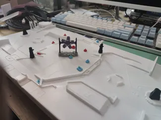 RoboMaster2025赛季场地沙盘