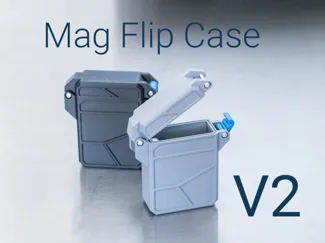 Magnetic Flip Case - Auto-Open Lid V2