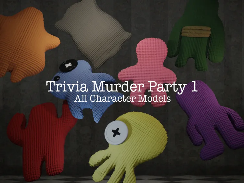 Trivia Murder Party Dolls