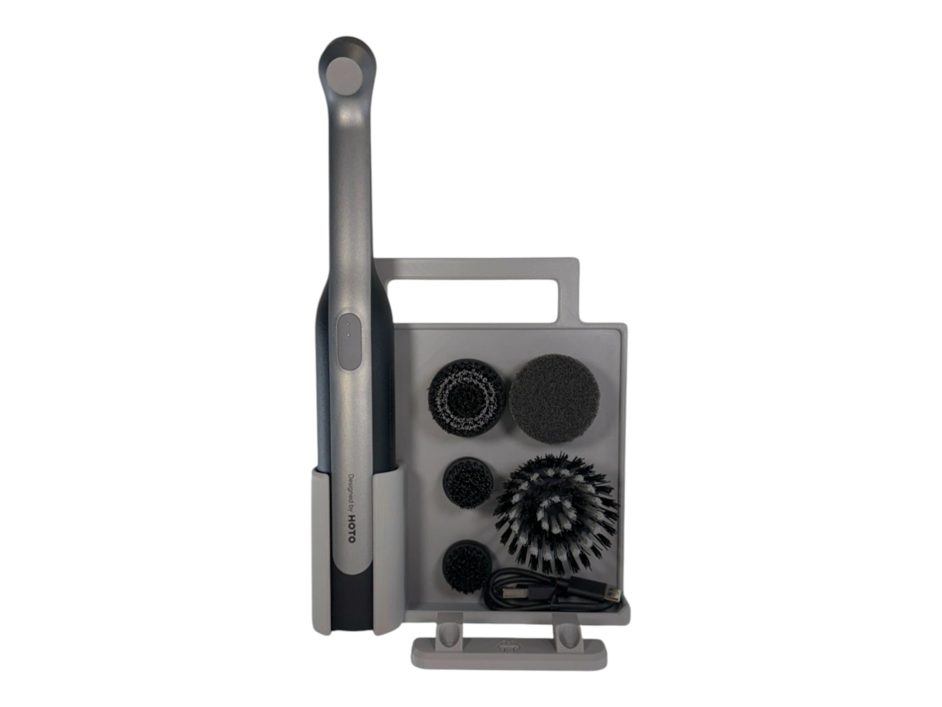 Hoto Wand Spin Scrubber Magnetic Organizer