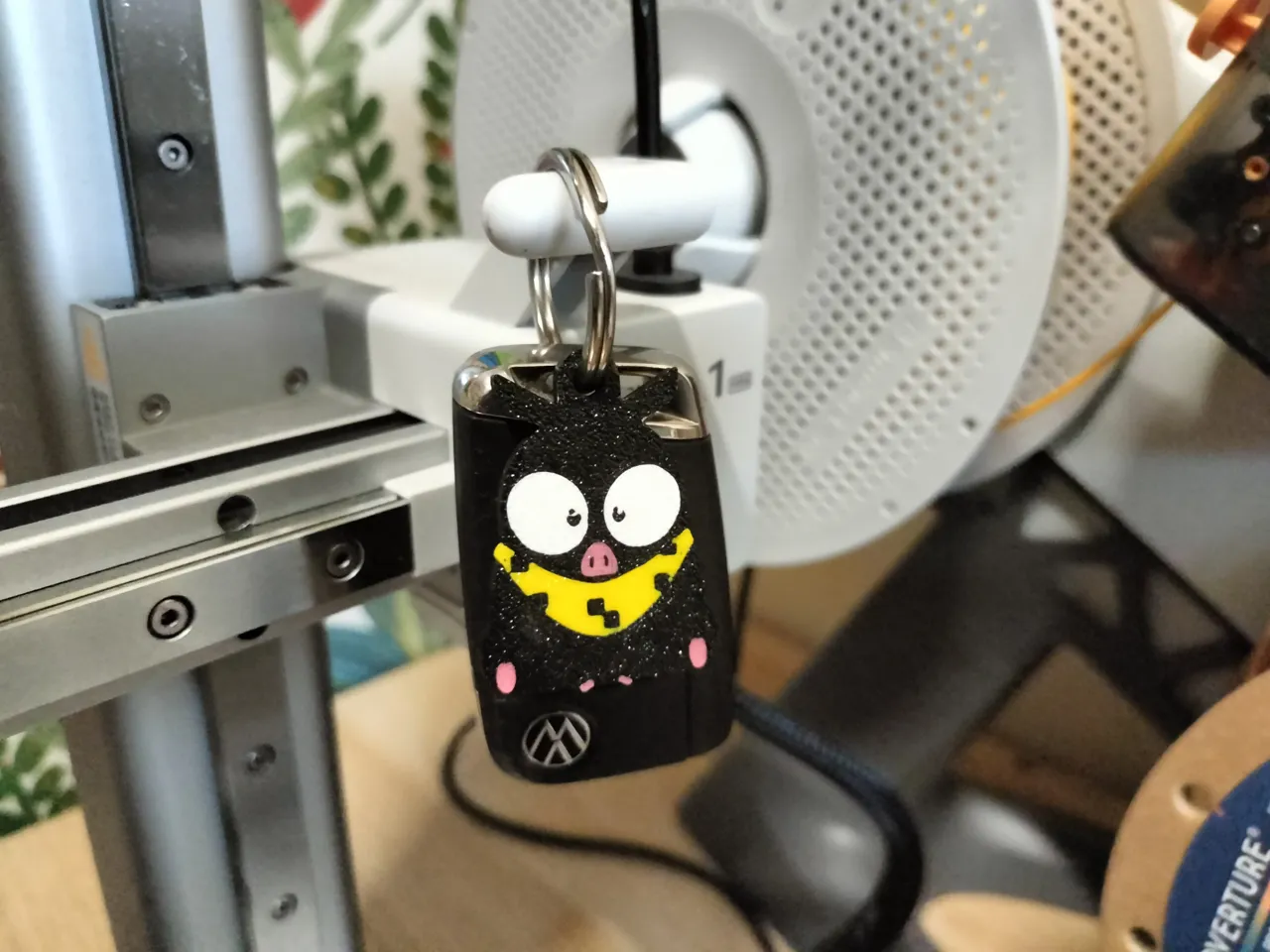 Cute P-chan Keychain & Earrings Ranma ½ Anime view 4