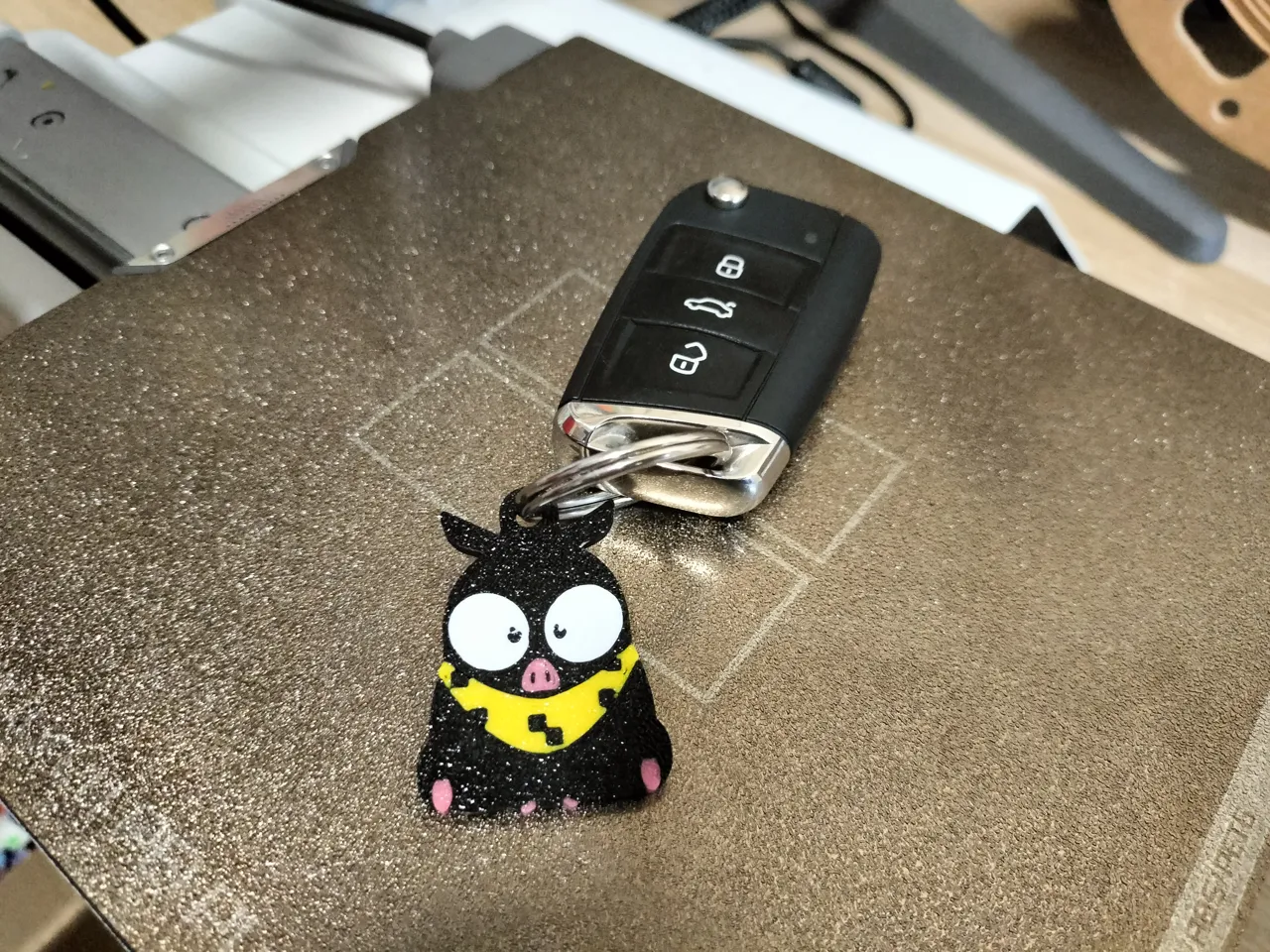 Cute P-chan Keychain & Earrings Ranma ½ Anime view 2