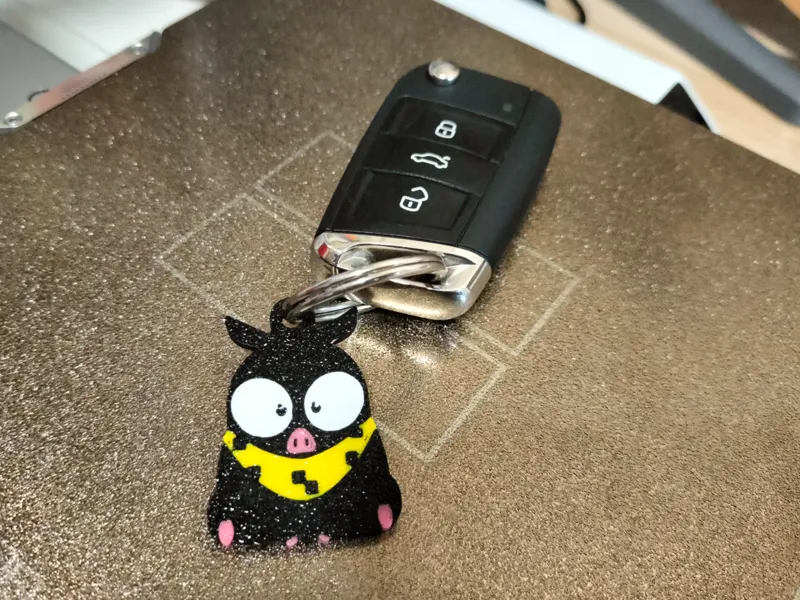 Cute P-chan Keychain & Earrings Ranma ½ Anime 