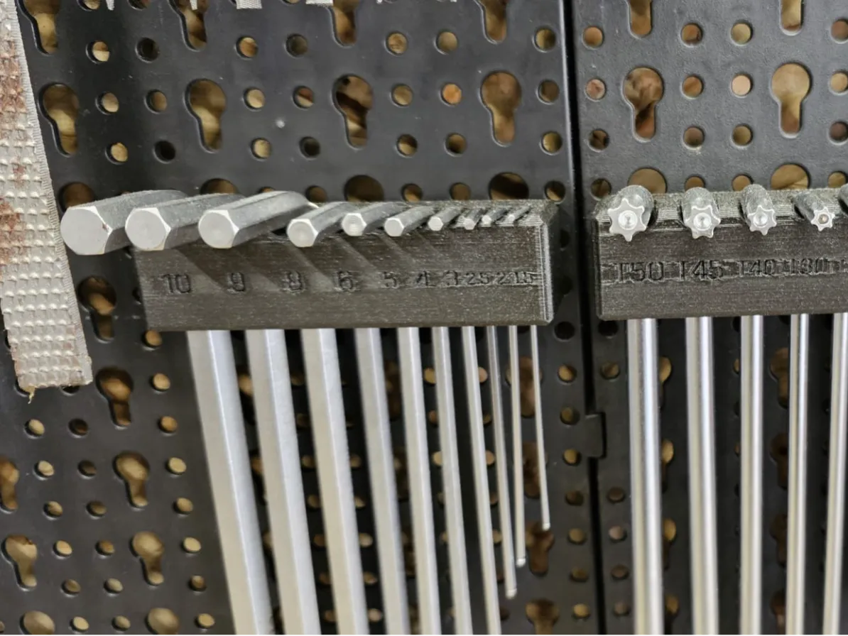 Accessoires de panneau perforé Parkside (Lidl)