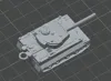 - Keychain - Tiger 1 Tank by L3D Prints