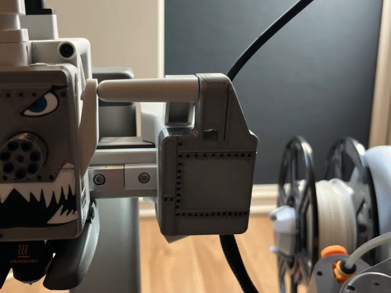 A1 X Axis Motor Cover Metal look