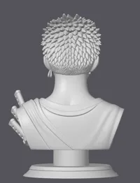 Buste de Roronoa Zoro « le chasseur de pirates » - fan art — photo 3