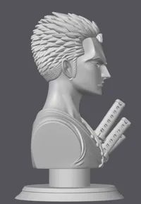 Buste de Roronoa Zoro « le chasseur de pirates » - fan art — photo 4