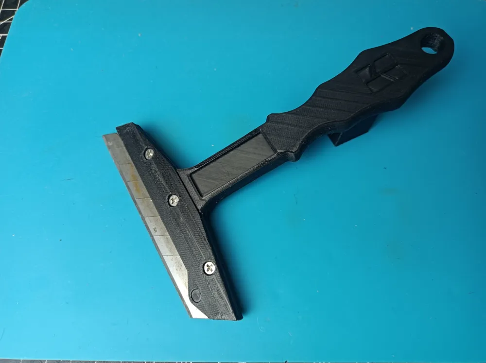 Scraper max(Cutter knife)加宽版刮刀 Remixed by 脑洞造物秦一鸣 QYM 3D - MakerWorld