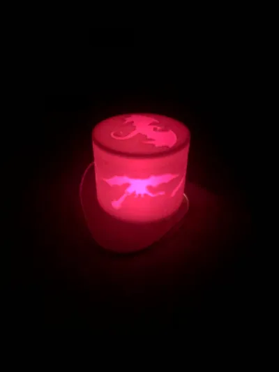 5 Dragon Table Lamp - Free 3D Print Model - MakerWorld