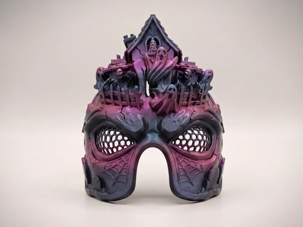 Ghouls and Ghosts Mask - Free 3D Print Model - MakerWorld
