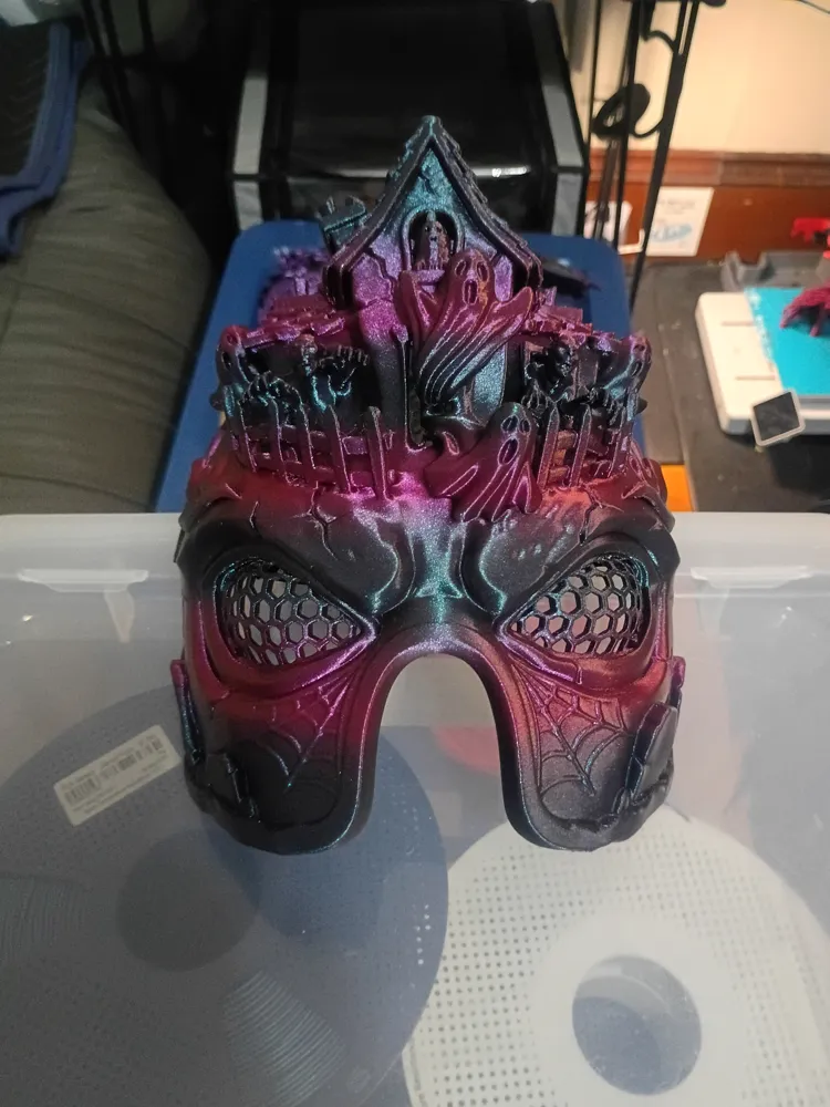 Ghouls and Ghosts Mask - Free 3D Print Model - MakerWorld