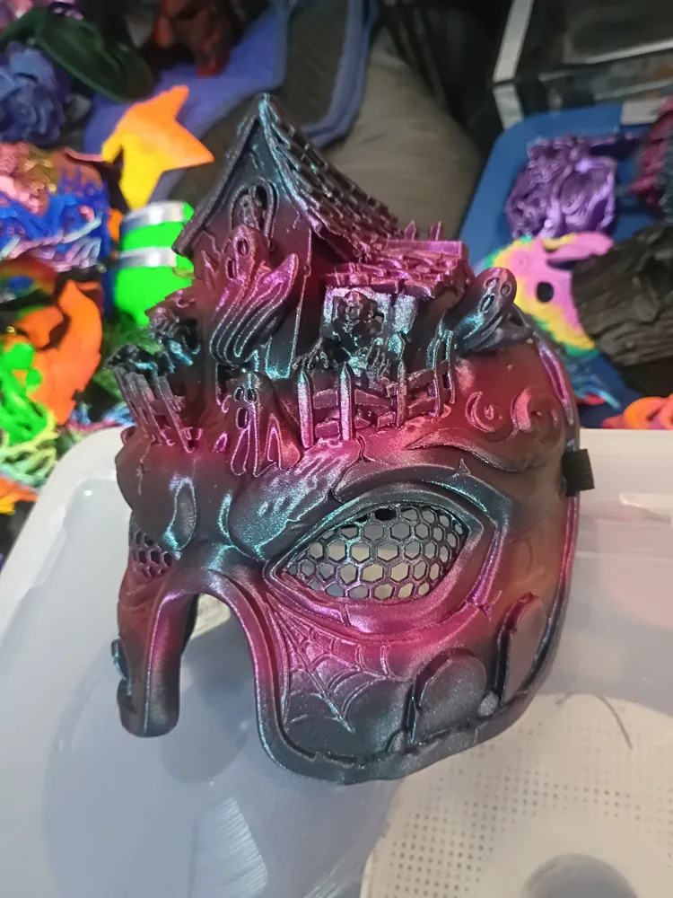 Ghouls and Ghosts Mask - Free 3D Print Model - MakerWorld