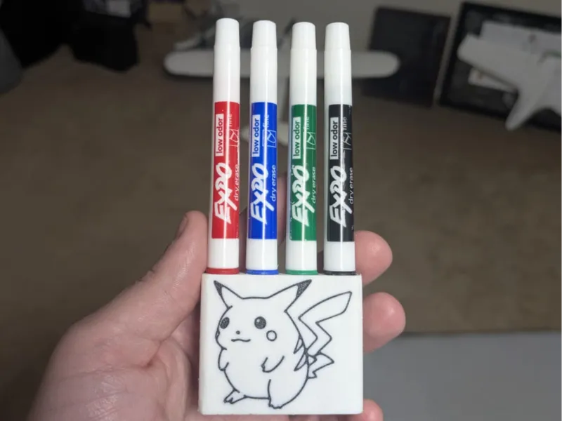 Pen holder Pikachu