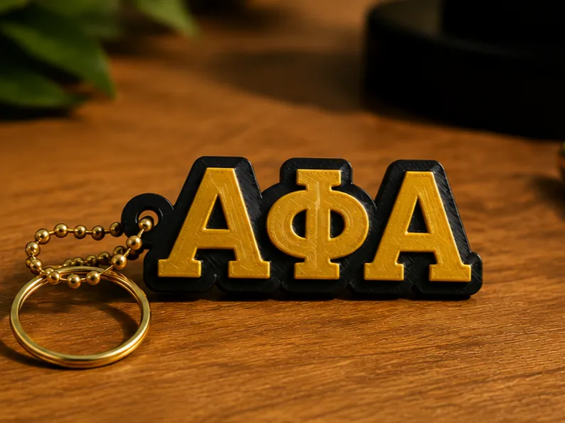 Alpha Phi Alpha Key Chain