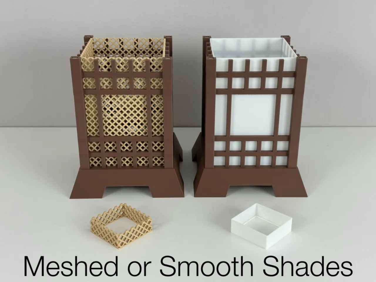 Japanese LED Lamp / Tea Light Lantern view 4