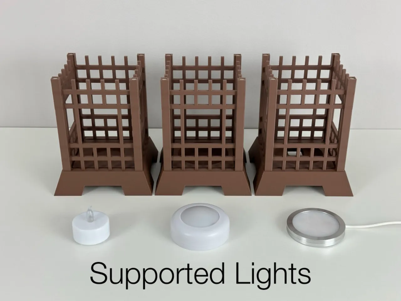 Japanese LED Lamp / Tea Light Lantern view 3