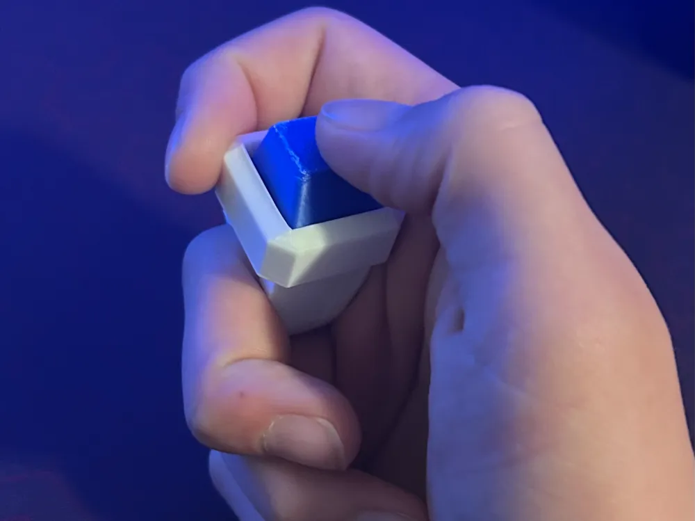 Mini Keyboard Key Ring Keyboard Ring Fidget by Moultz - MakerWorld
