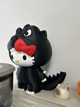 Accesorio para impresora 3D: Hello Kitty x 哥斯拉 麦当劳联名款 分件打印 16cm高 (No AMS) — vista de referencia 5