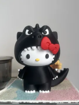 Accesorio para impresora 3D: Hello Kitty x 哥斯拉 麦当劳联名款 分件打印 16cm高 (No AMS) — vista de referencia 3
