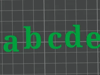 Lettere a-e