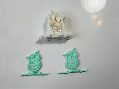 Owl Polymer Clay Cutter