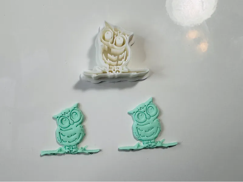 Owl Polymer Clay Cutter