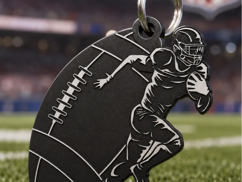 NFL American Football keychain