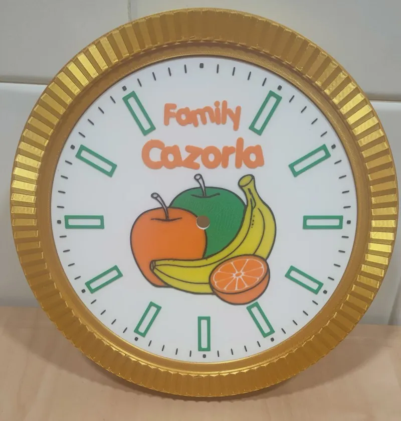 Reloj para colgar personalizable, FUNCIONAL.