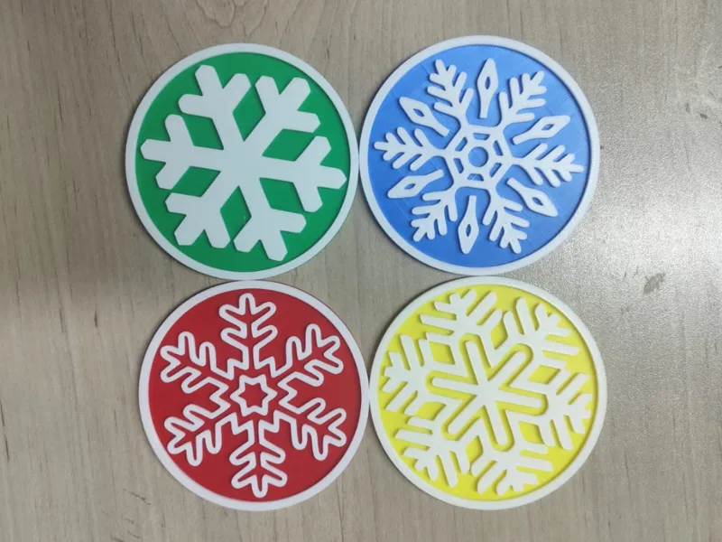Christmas Cup Coasters