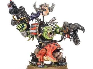 Big Ork with tiny Creature